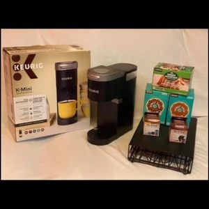 Keurig K Mini single serve coffee maker and MORE!